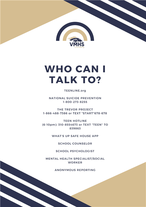 Who Can I Talk to ?